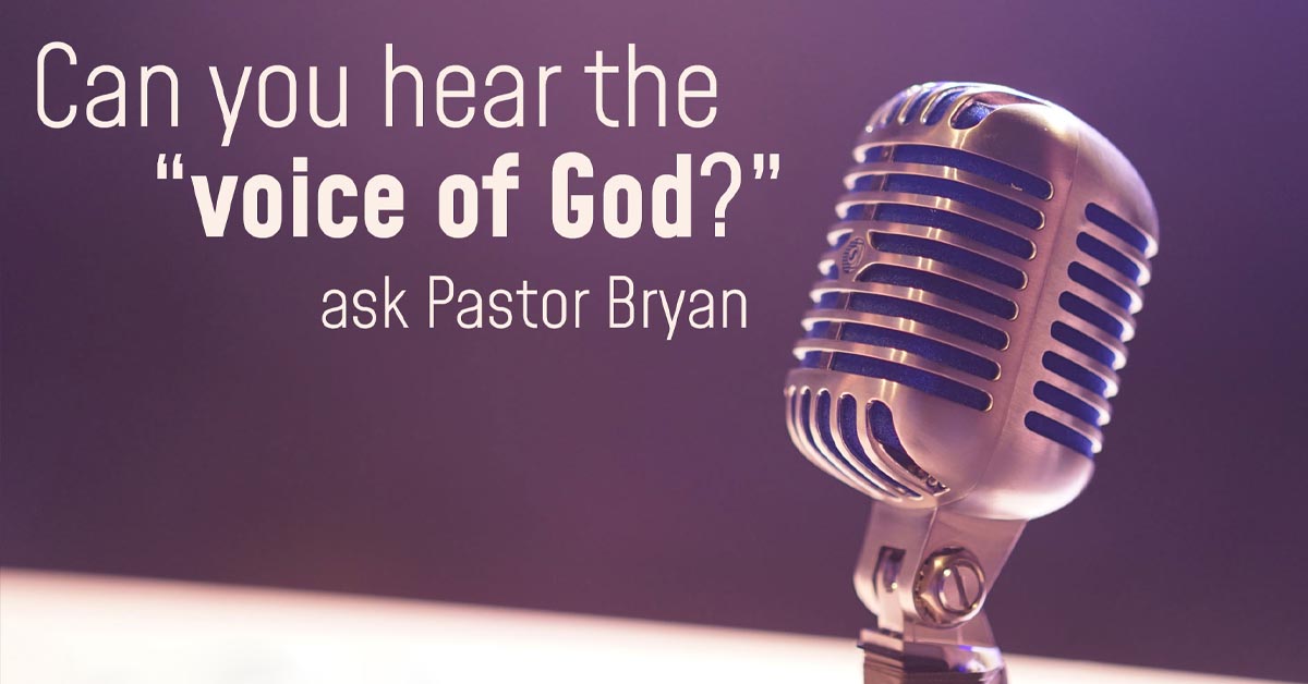 Vintage microphone symbolizing hearing God's voice